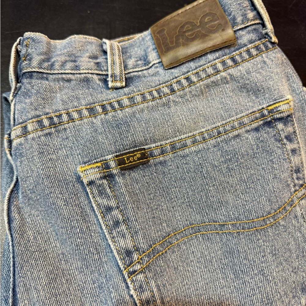 Lee | Straight Leg Denim Jeans Bundle | Light Wash & Faded Black - Picture 2 of 6
